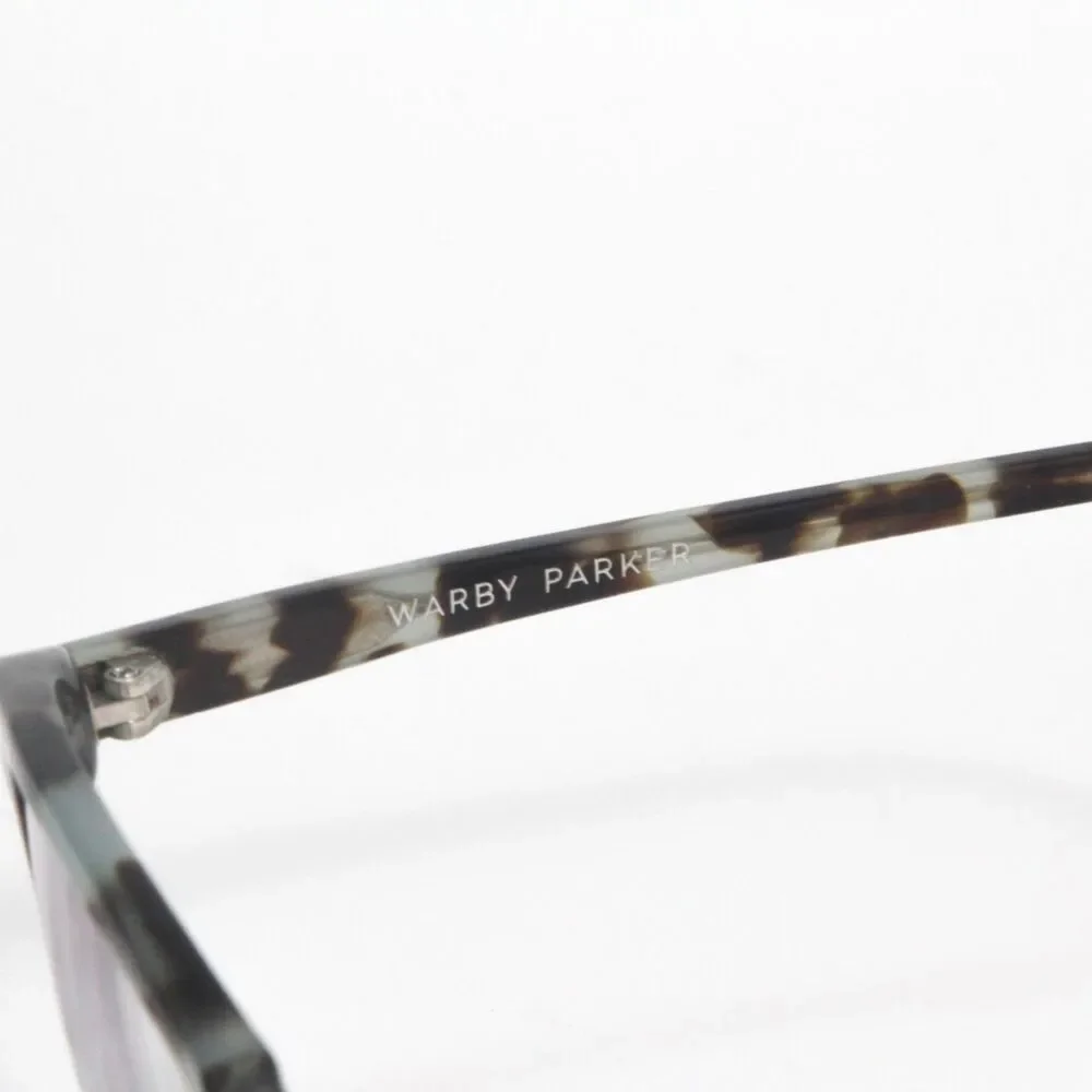 Warby Parker Upton 142 Eyeglasses Frames Grey Tortoise Rectangular 52-17-145